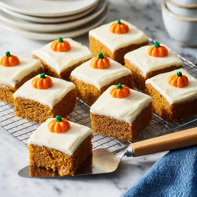 Pumpkin Sheet Cake with Cream Cheese Frosting Recipe