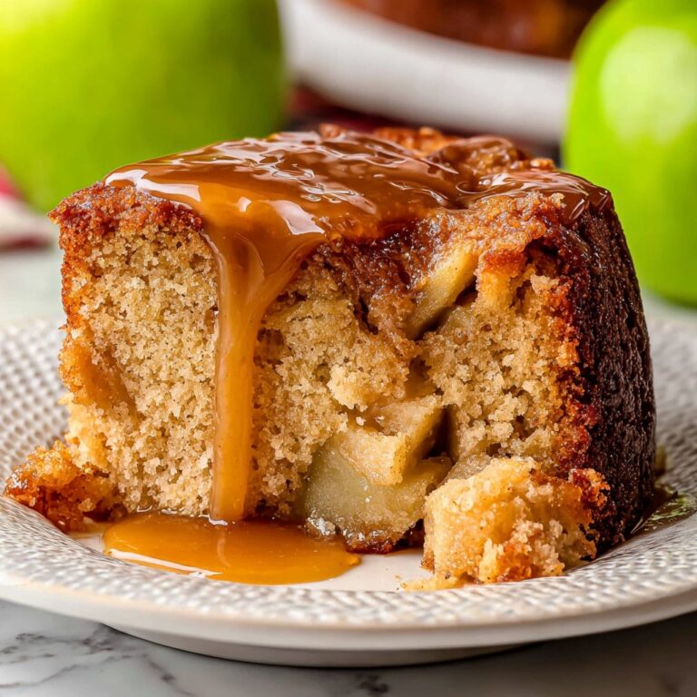 Apple Bundt Cake with Caramel Glaze Recipe