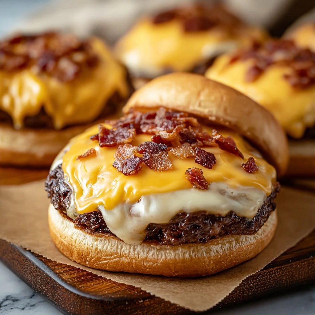 Beef Bacon Cheeseburger Bombs Recipe - Recipe Image