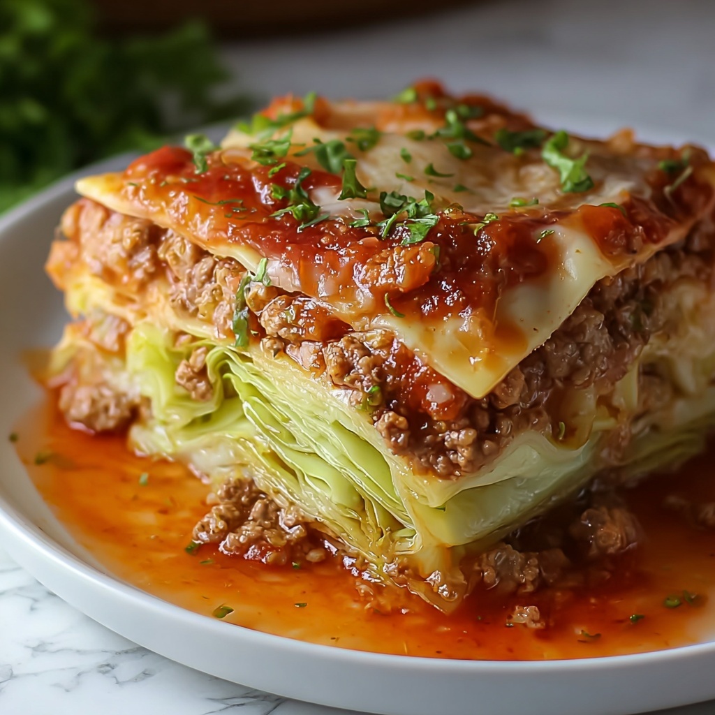 Irresistibly Cozy Stuffed Cabbage Roll Casserole Delight Recipe - Recipe Image