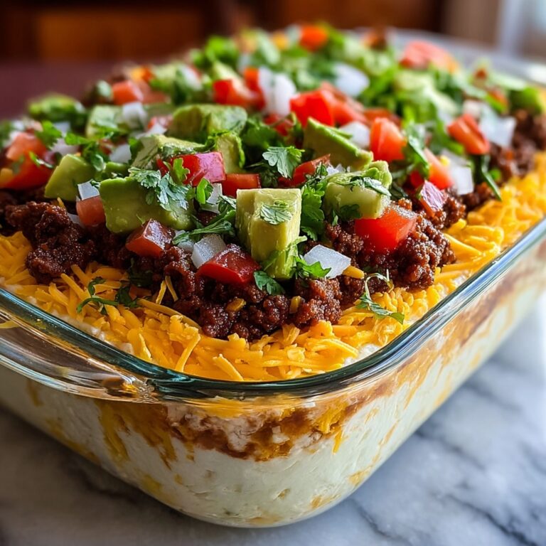 Irresistible 7 Layer Taco Dip That Disappears Fast Recipe