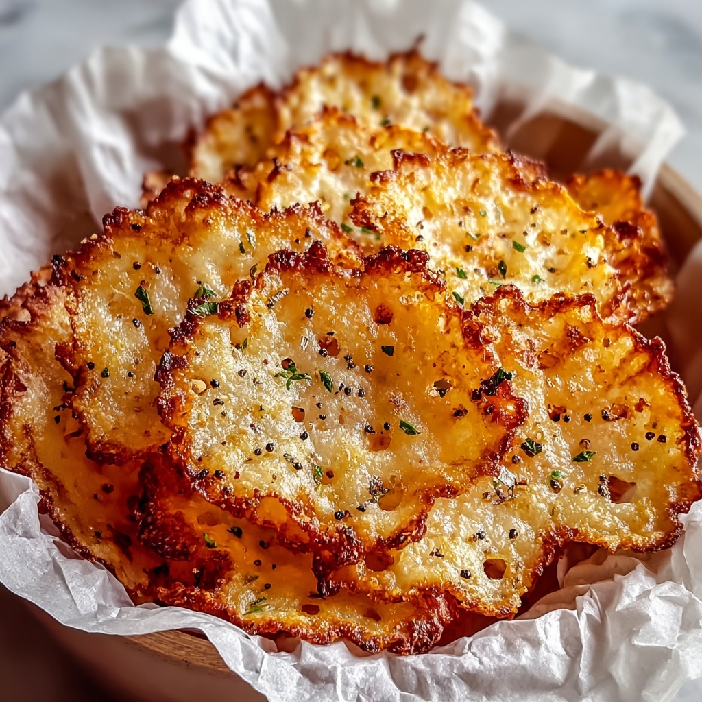 Crispy Cottage Cheese Chips: The Guilt-Free Crunch You Crave Recipe - Recipe Image