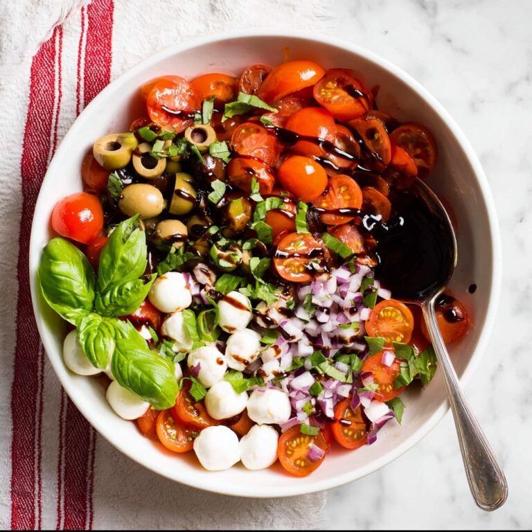 Caprese Cherry Tomato Salad Recipe