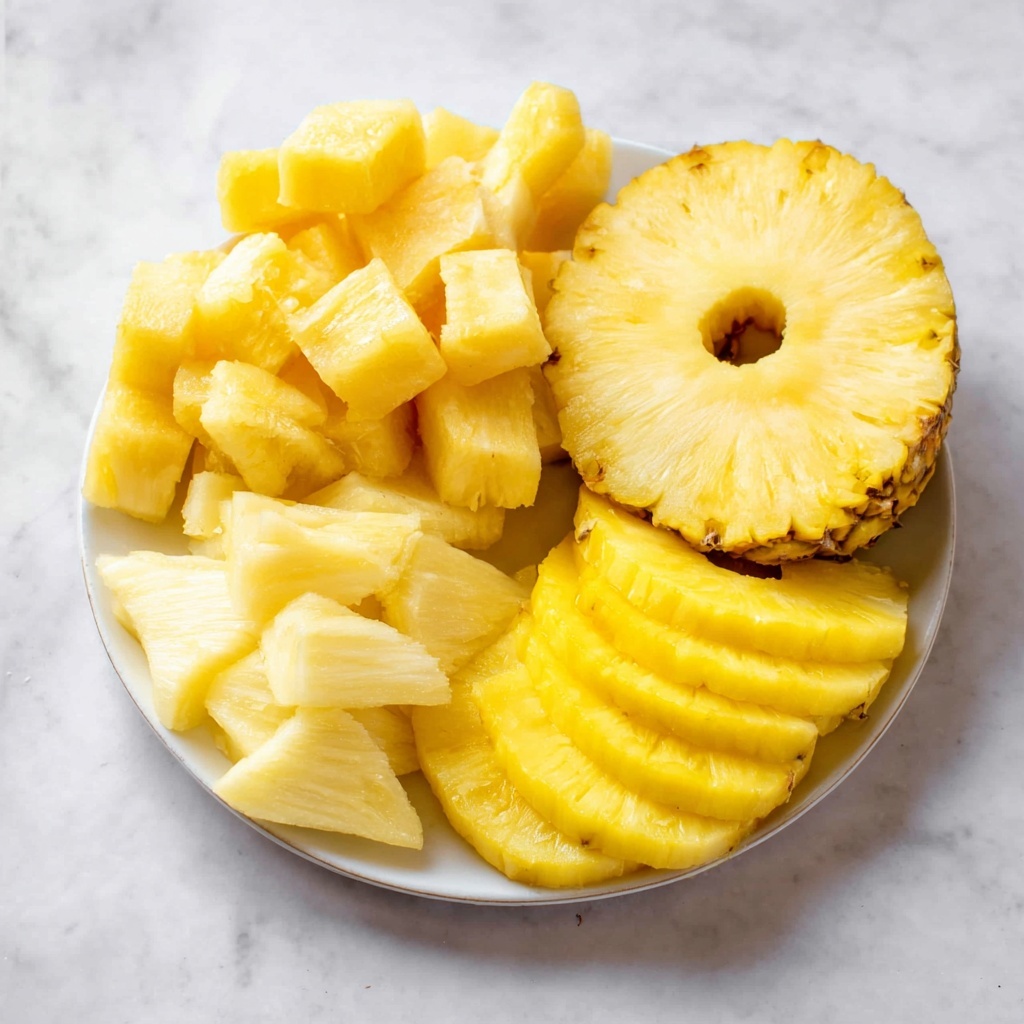 How to Cut a Pineapple Recipe - Recipe Image