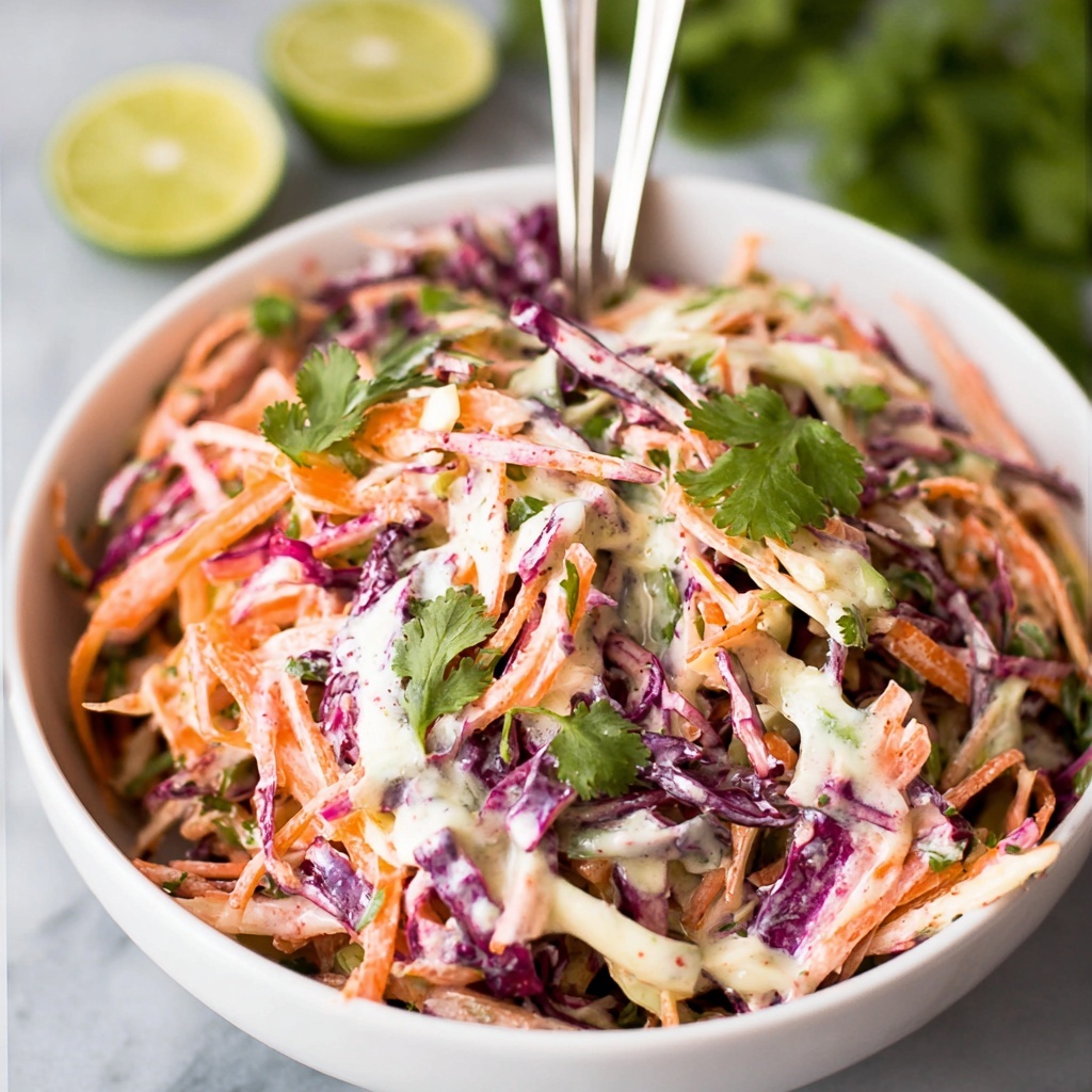 Cilantro Lime Slaw Recipe - Recipe Image