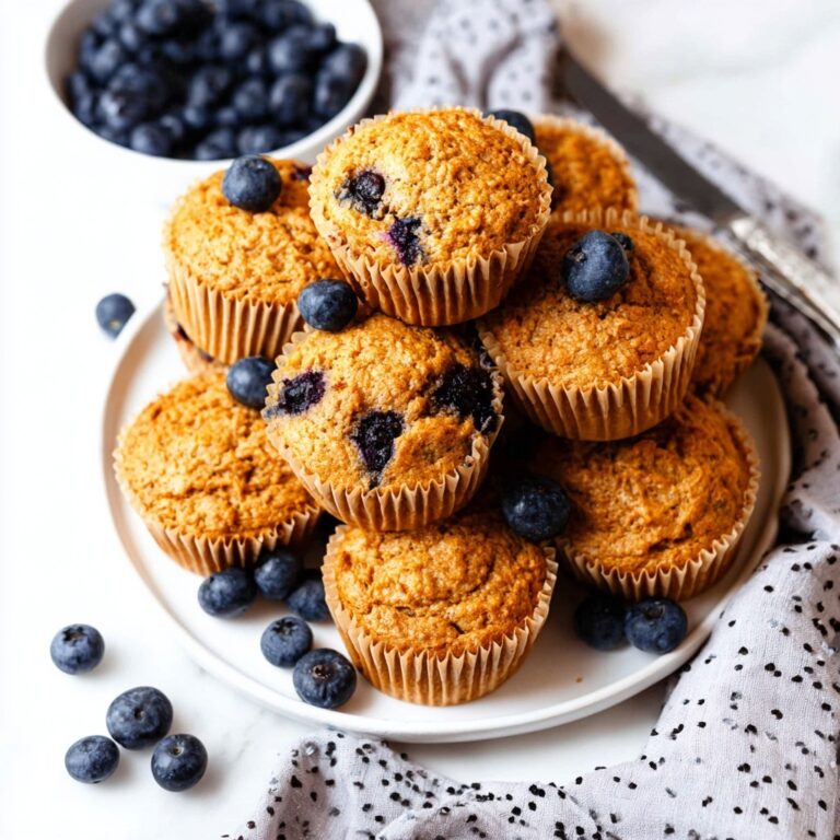 Blueberry Oatmeal Muffins Recipe