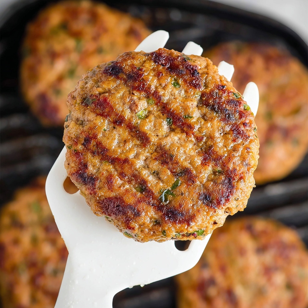 Air Fryer Turkey Burgers Recipe - Recipe Image