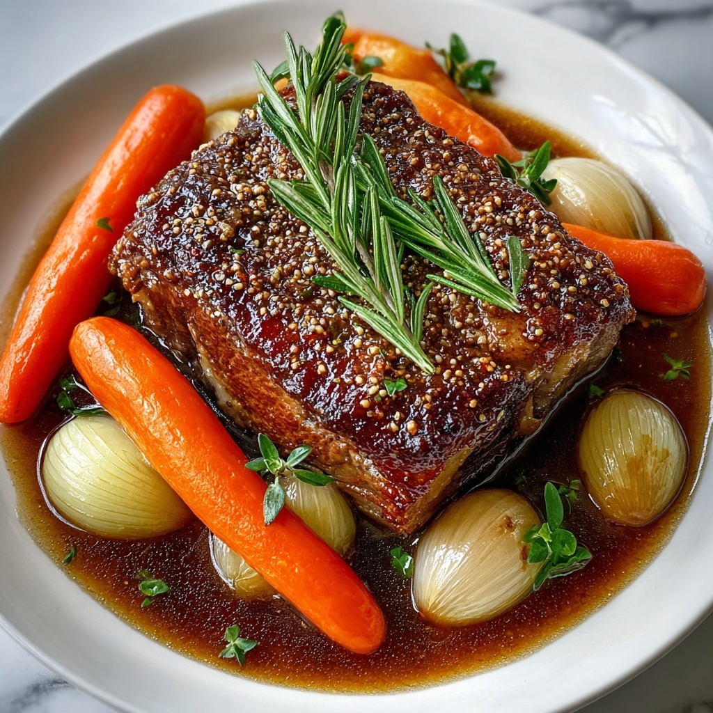Apple Cider Braised Pork Shoulder Recipe - Recipe Image