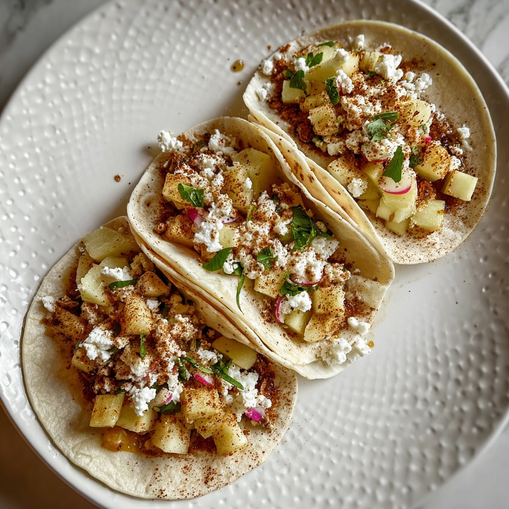 Apple Cheesecake Tacos Recipe - Recipe Image