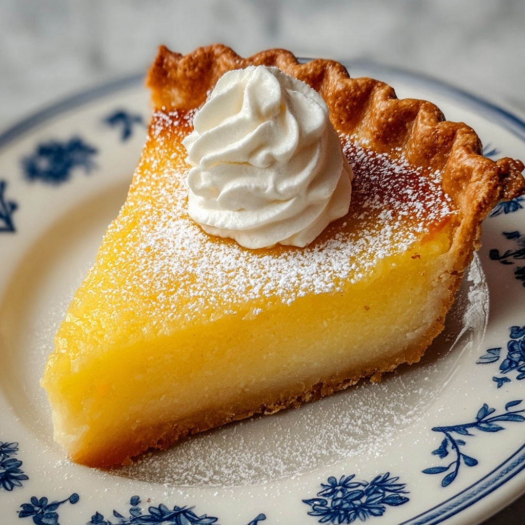 Classic Southern Buttermilk Pie Recipe - Recipe Image