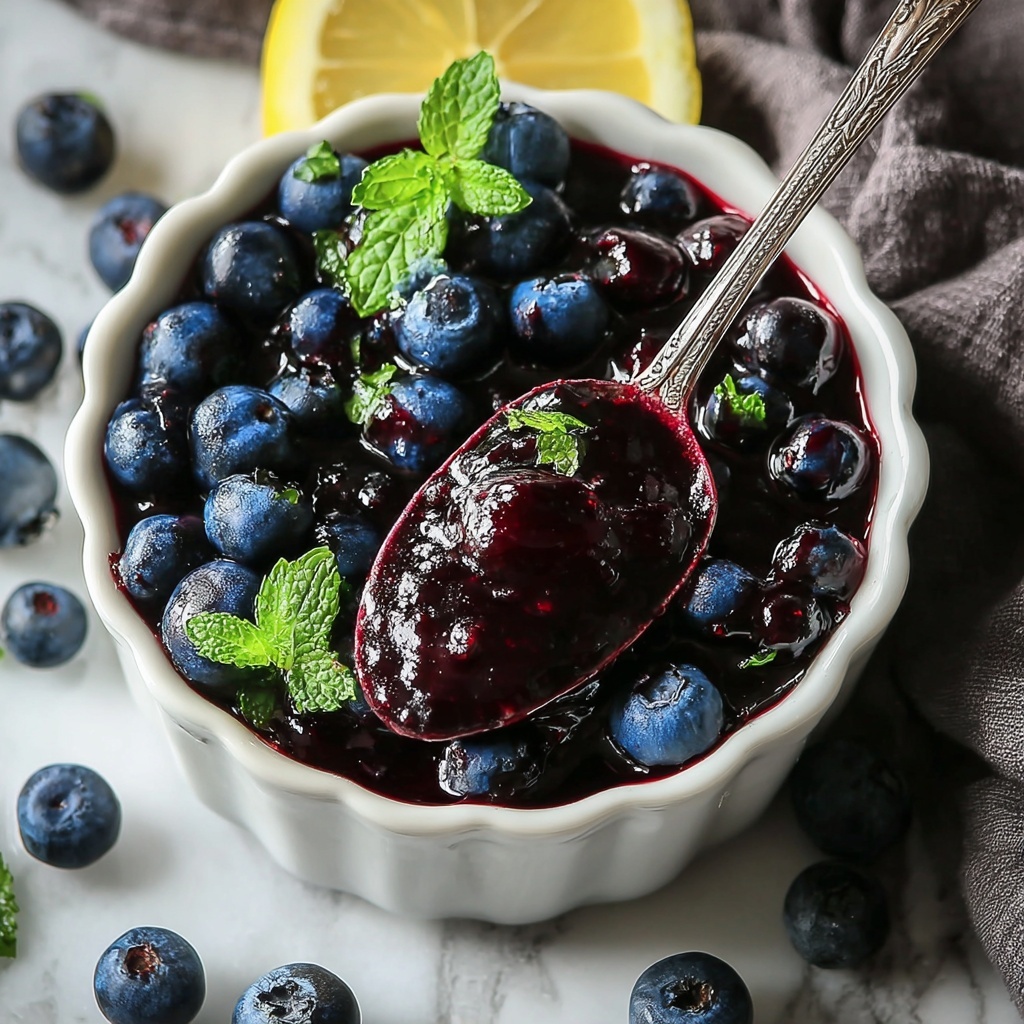 Homemade Blueberry Sauce Recipe - Recipe Image