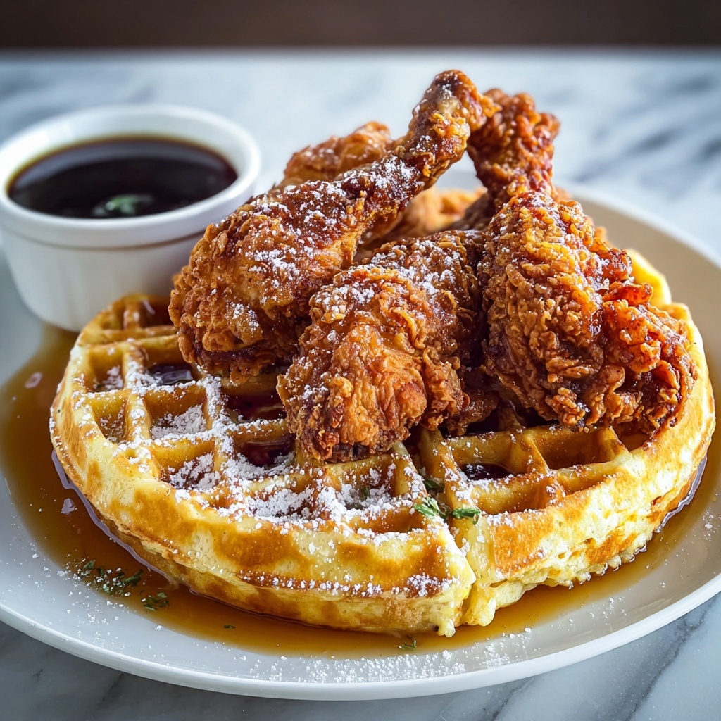 Southern Fried Chicken and Waffles Recipe - Recipe Image