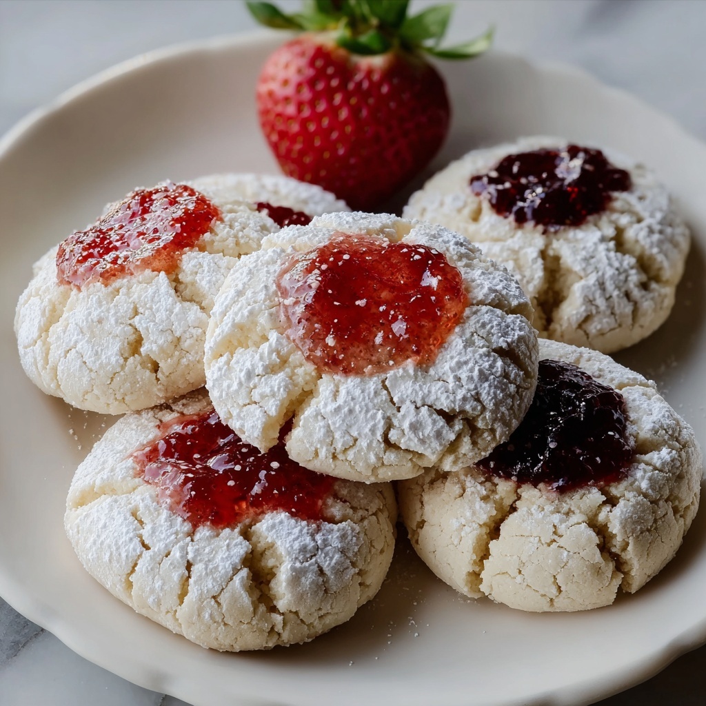 Strawberry Kiss Cookies Recipe - Recipe Image