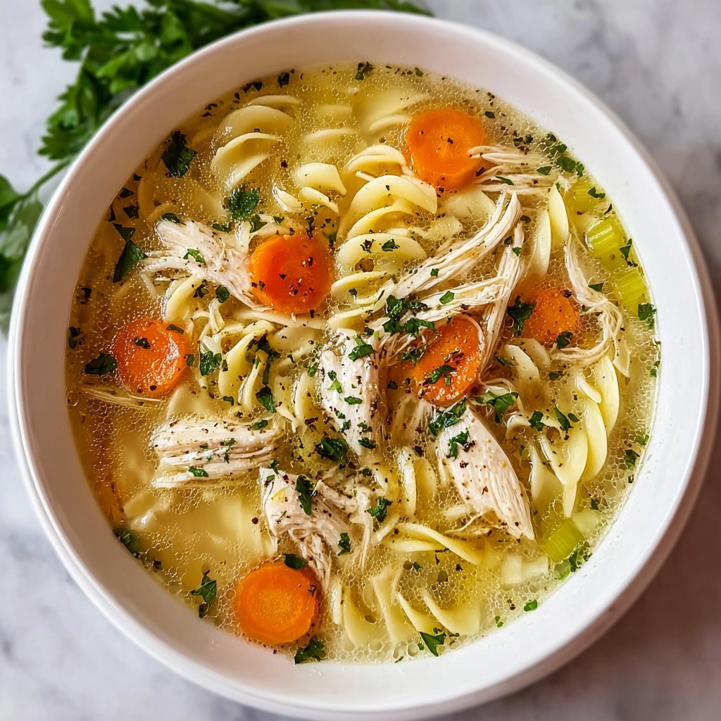 Homemade Chicken Noodle Soup Recipe - Recipe Image