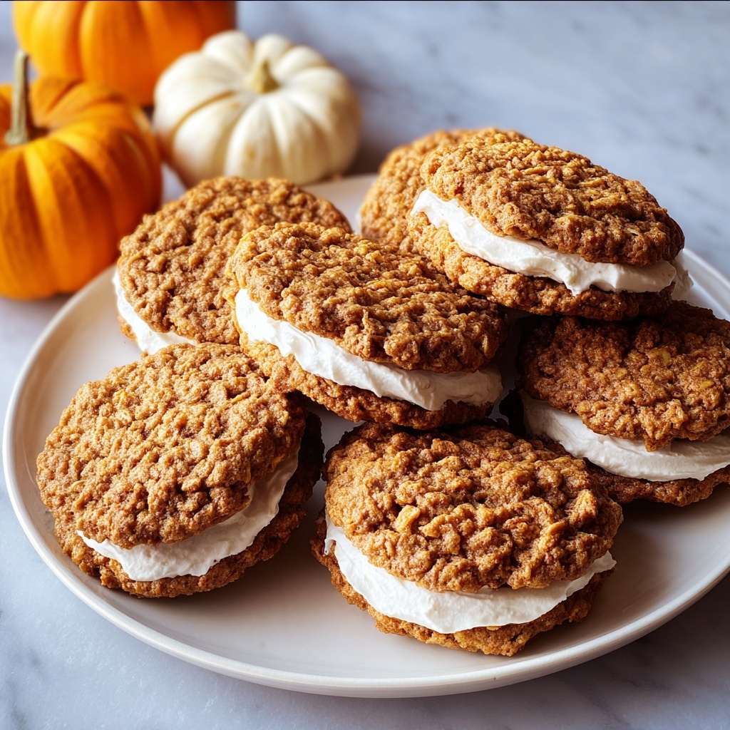 Pumpkin Oatmeal Cream Pies Recipe - Recipe Image