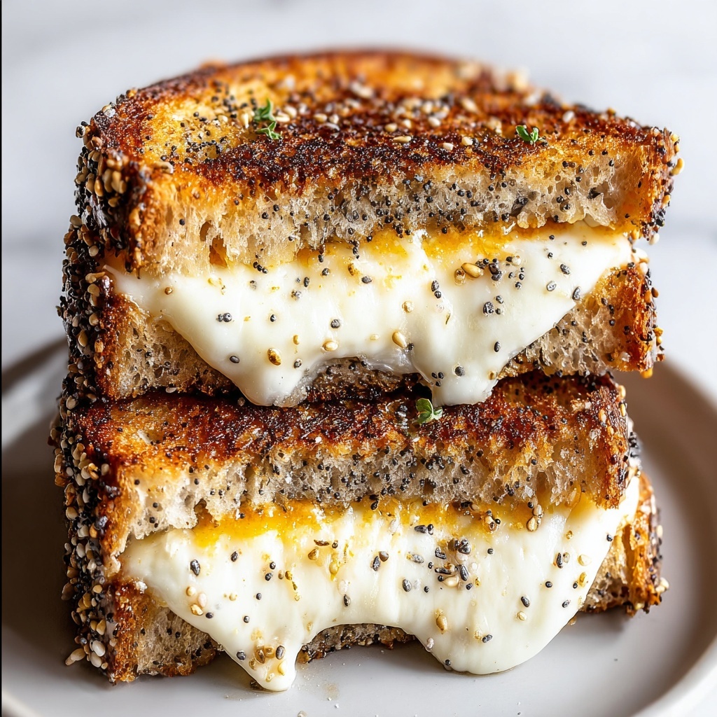 Everything Bagel Grilled Cheese Recipe - Recipe Image