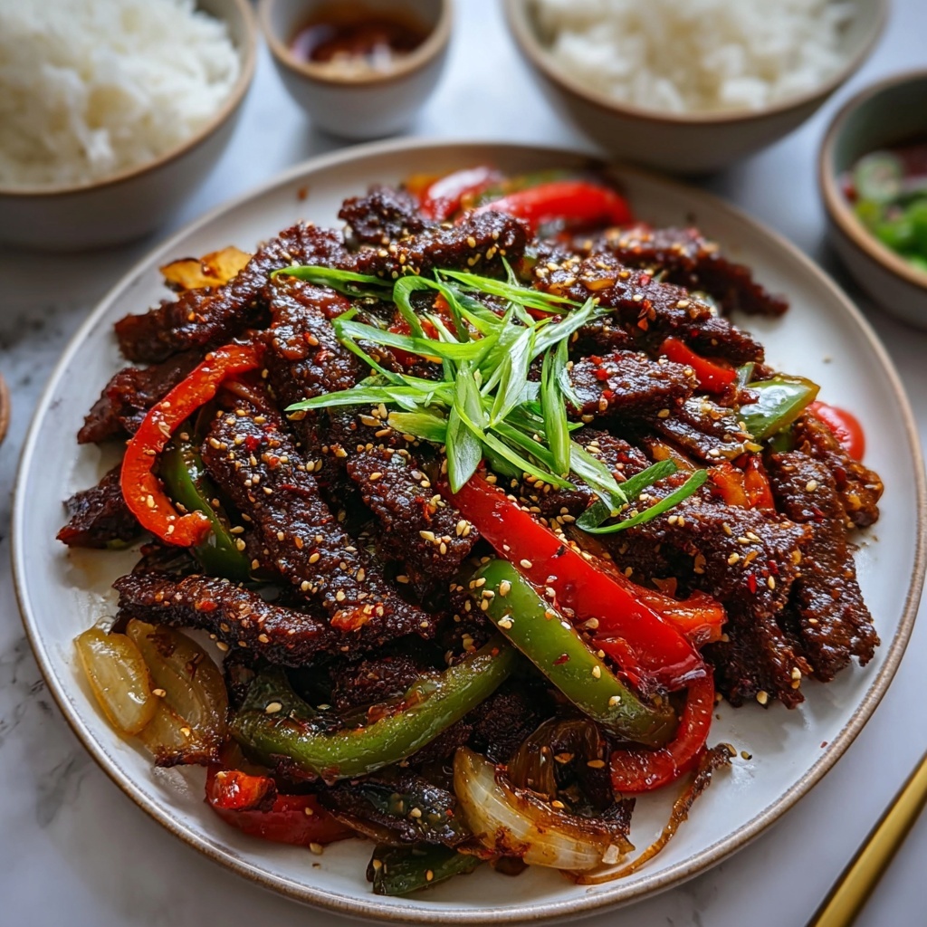 Crispy Chilli Beef Recipe - Recipe Image