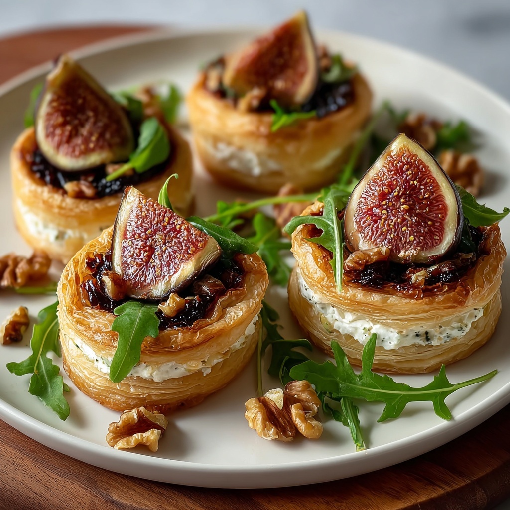 Fig and Goat Cheese Pinwheels Recipe - Recipe Image