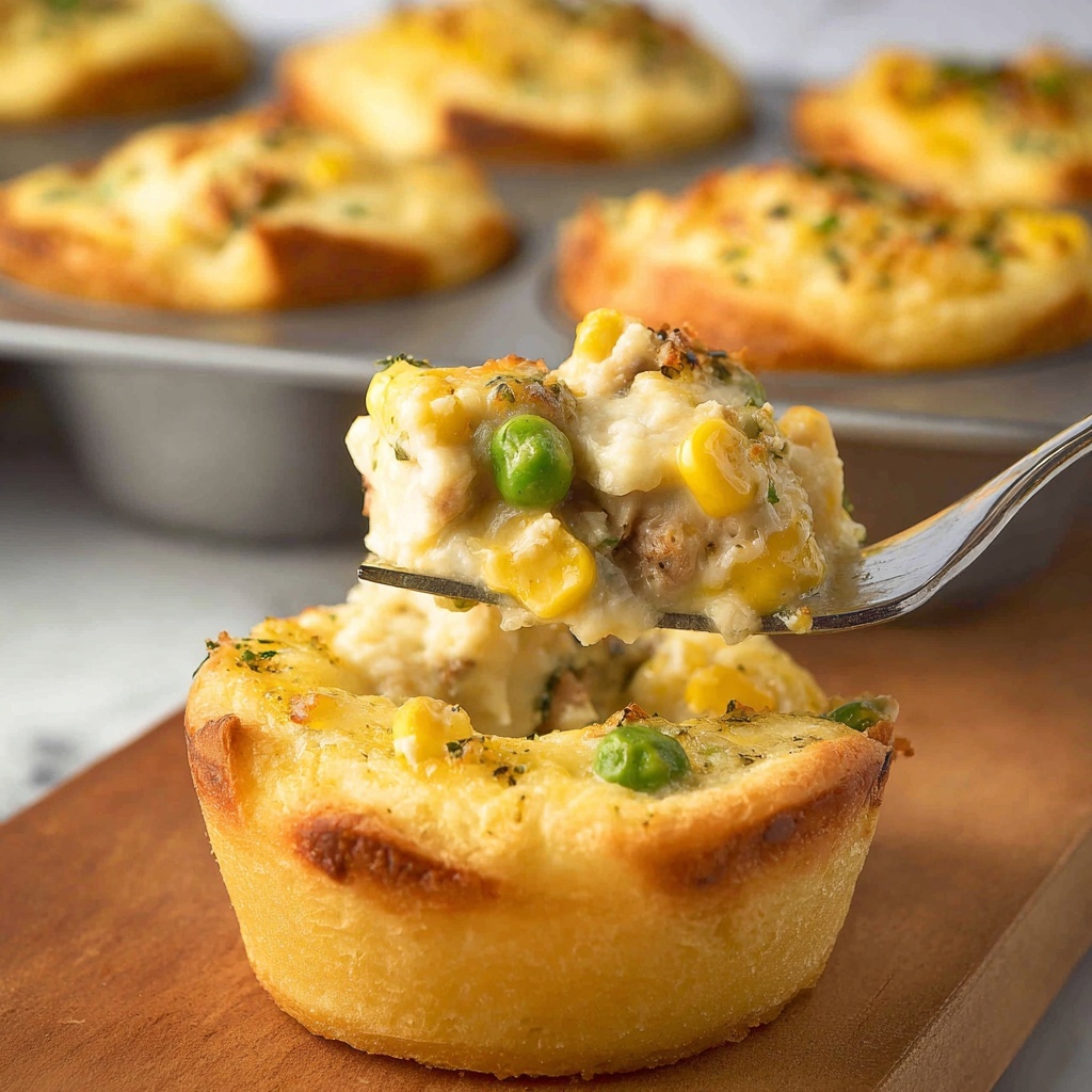 Mini Chicken Pot Pie Recipe - Recipe Image