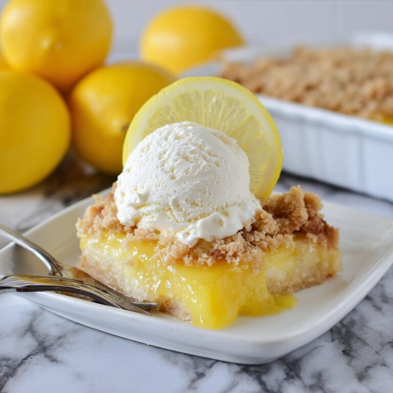 Lemon Dump Cake Recipe