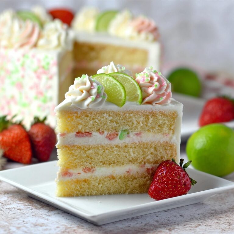 Strawberry Margarita Cake Recipe