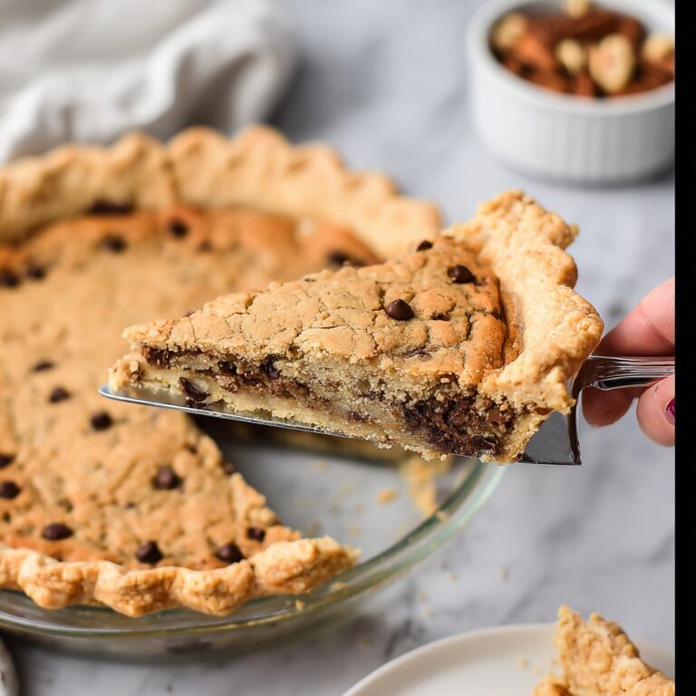The Best Chocolate Chip Pie Recipe