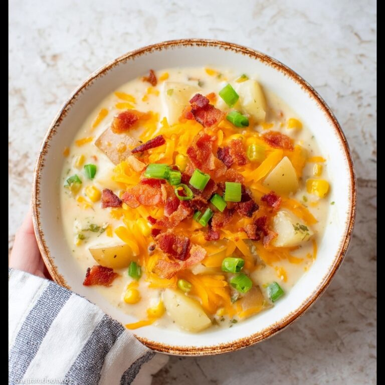 Slow Cooker Turkey Corn Chowder Recipe