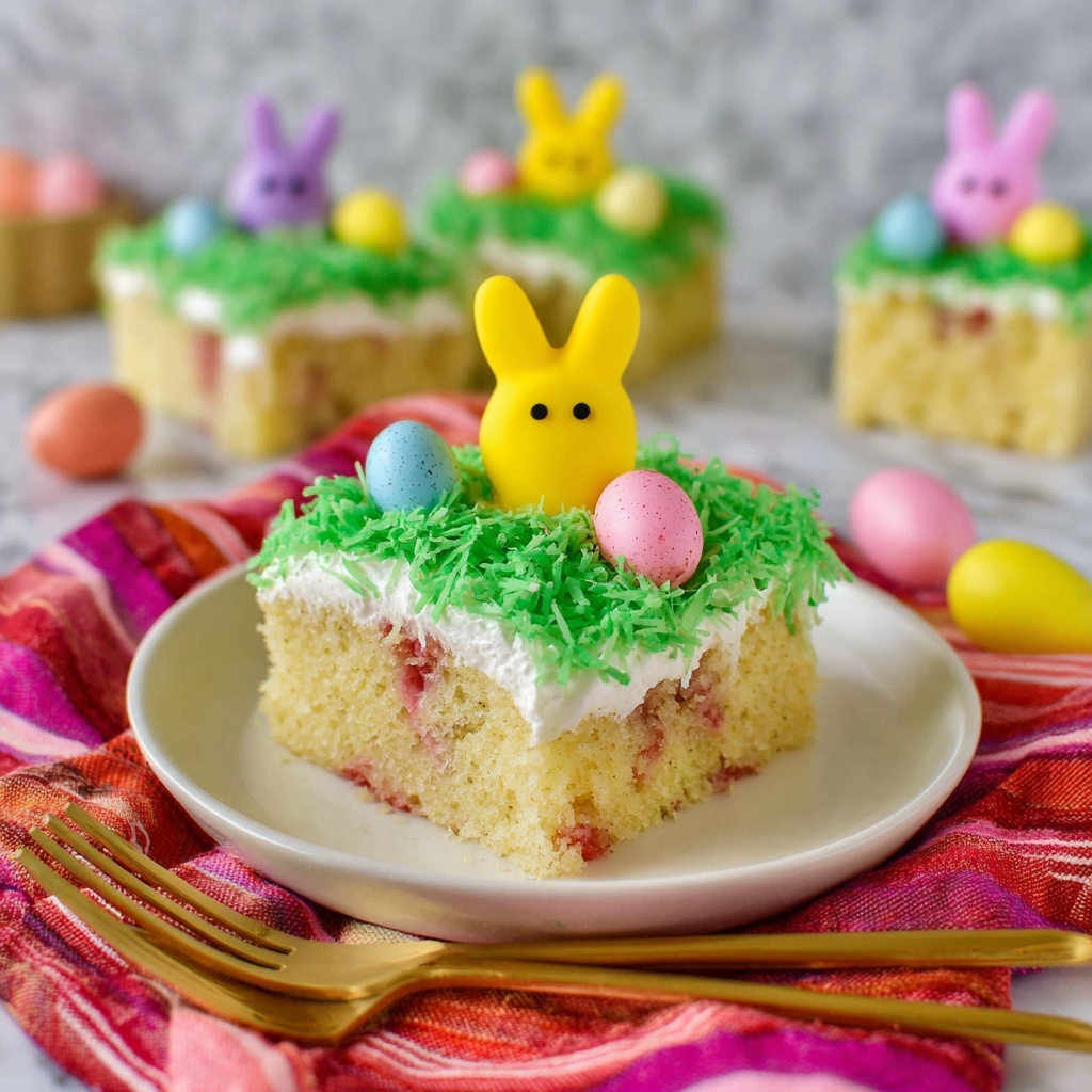 Easter Poke Cake Recipe - Recipe Image