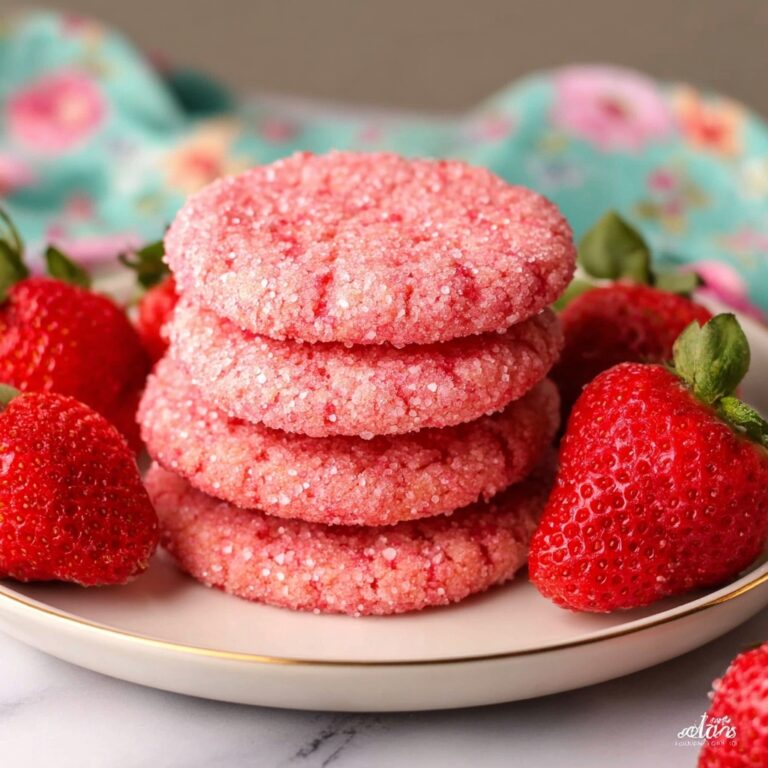Strawberry Champagne Cookies Recipe