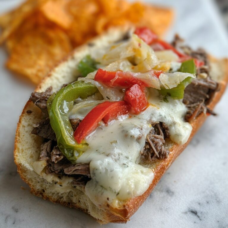 Slow Cooker Drip Beef Sandwiches Recipe
