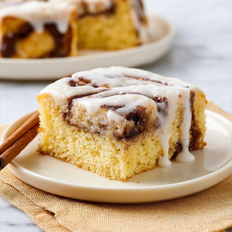 Cinnamon Roll Cake Recipe