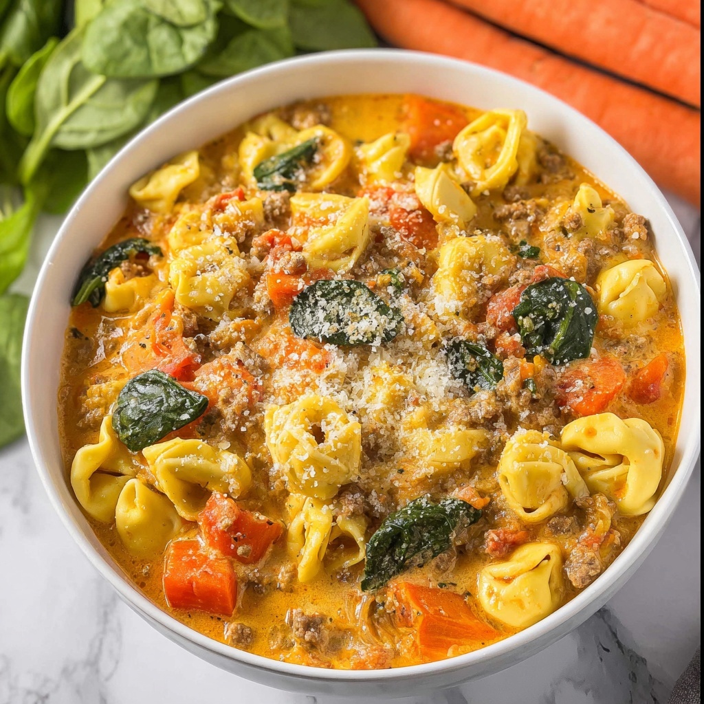 Crockpot Tortellini Soup Recipe - Recipe Image