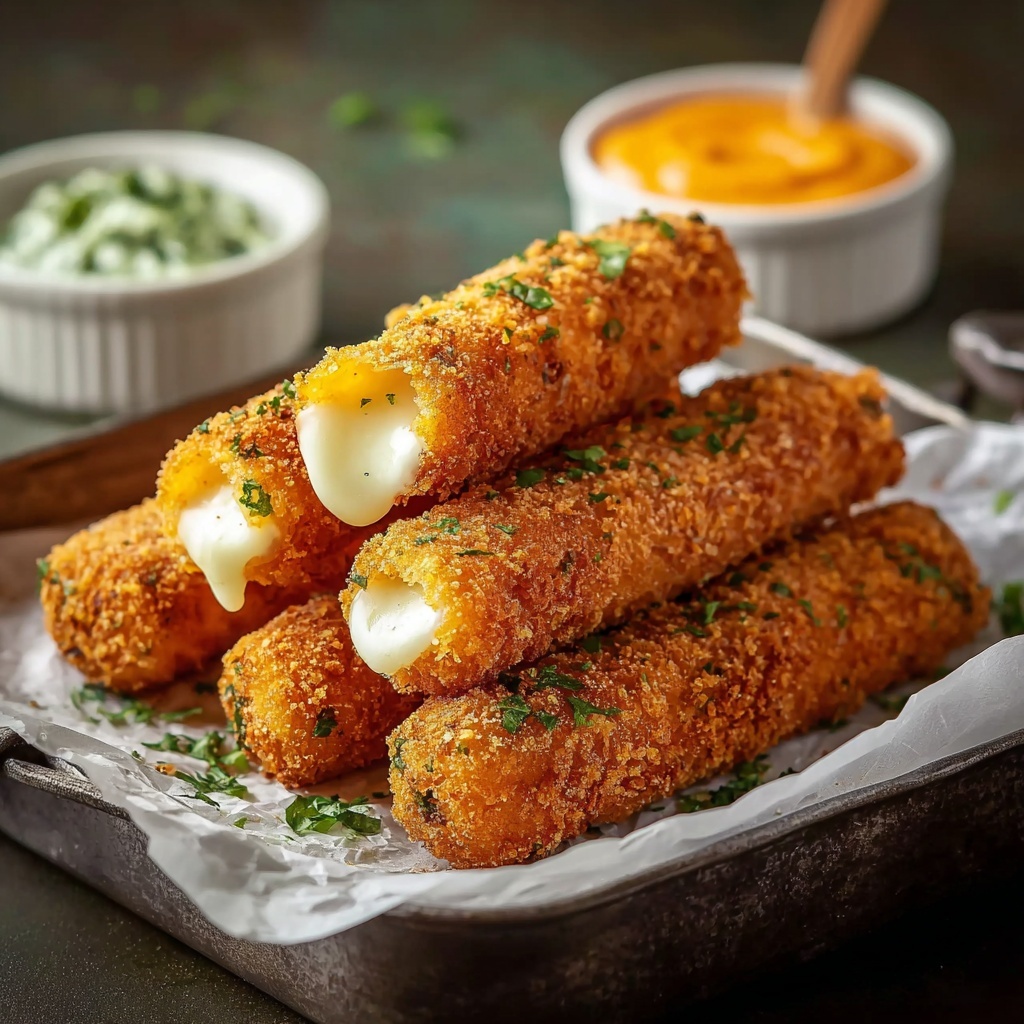 Nashville Hot Mozzarella Sticks Recipe - Recipe Image