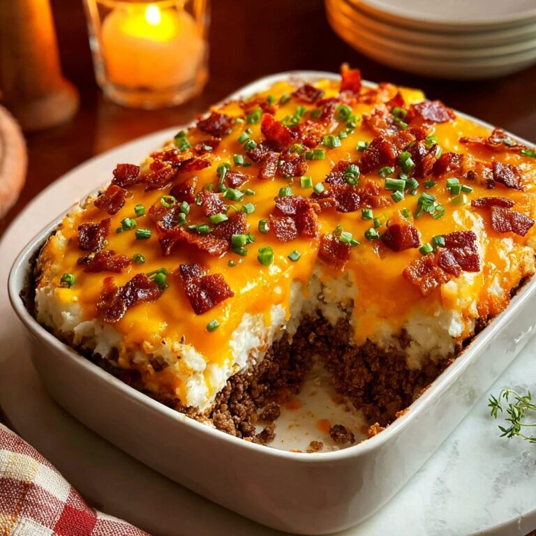 Easy Loaded Meatloaf Casserole: A Family Favorite Dinner Recipe