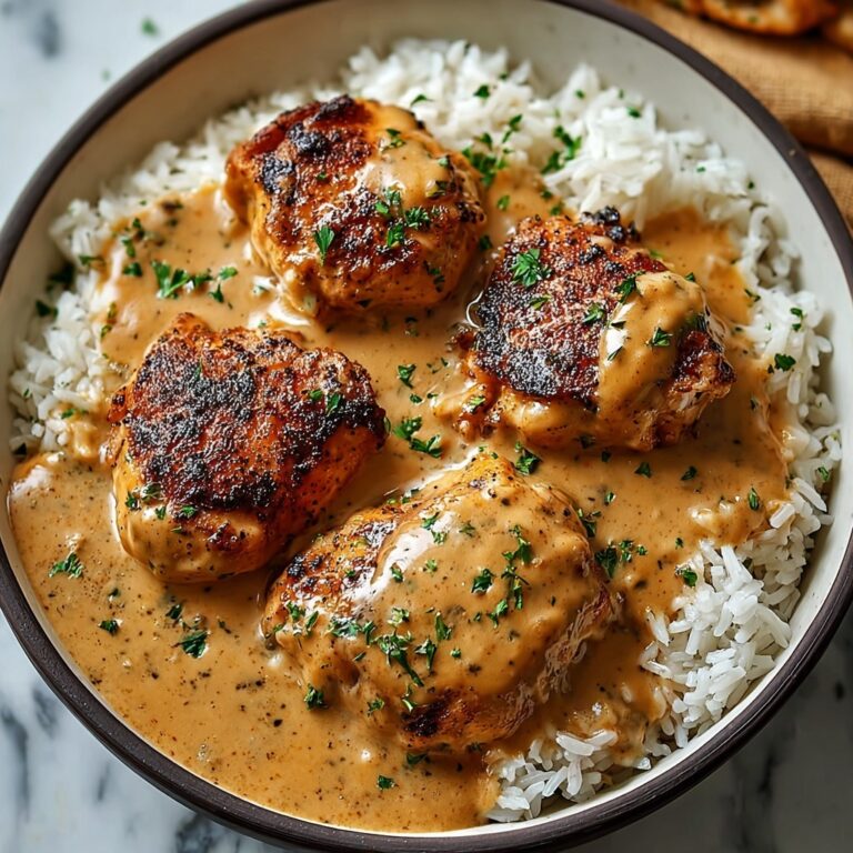Savory Smothered Chicken and Rice: Cozy Comfort in Every Bite Recipe