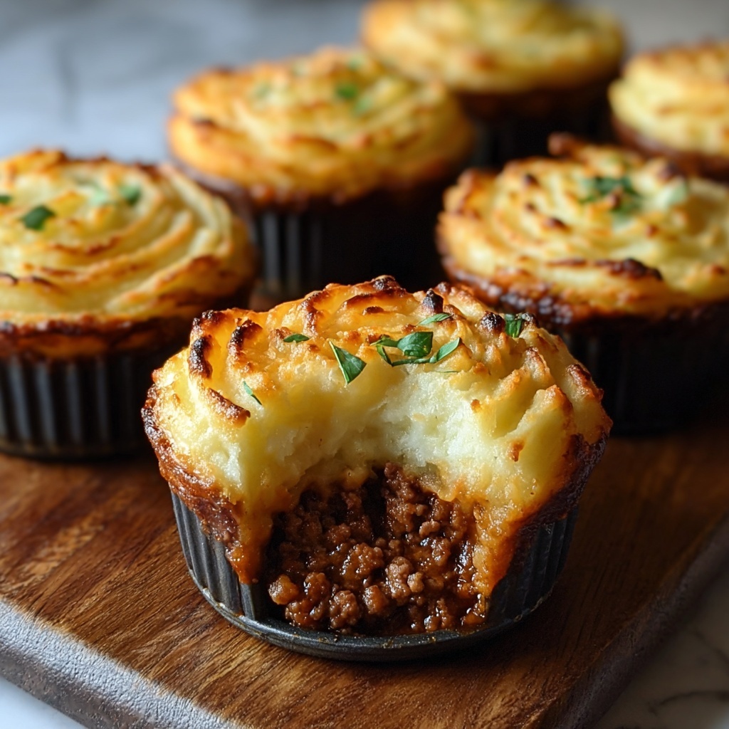 Easy Mini Shepherd's Pies Recipe for Family Dinners 🍽️ Recipe - Recipe Image