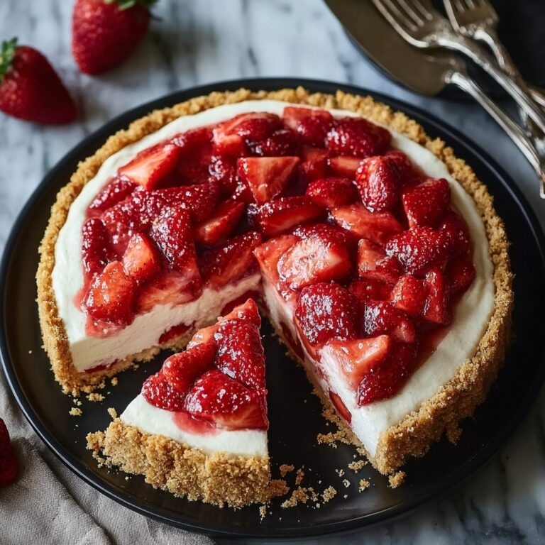 Strawberry Cheesecake Dump Cake 🍓 Recipe