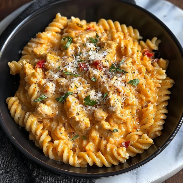Creamy Rotel Chicken Pasta with Pepper Jack and Cheddar Recipe