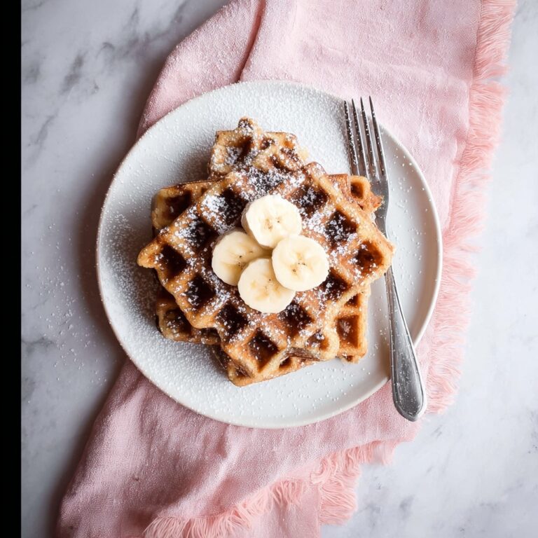 Healthy Banana Waffles Recipe