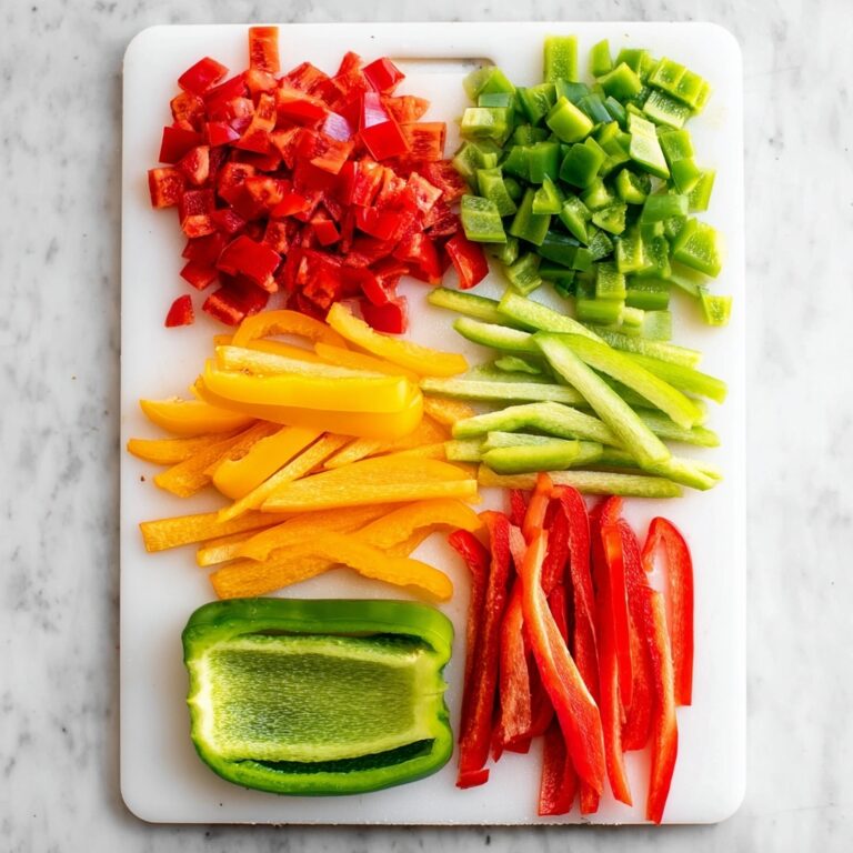 How to Cut a Bell Pepper Recipe