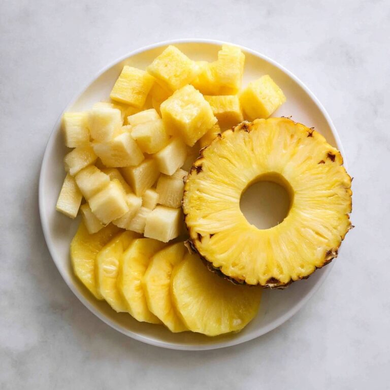 How to Cut a Pineapple Recipe