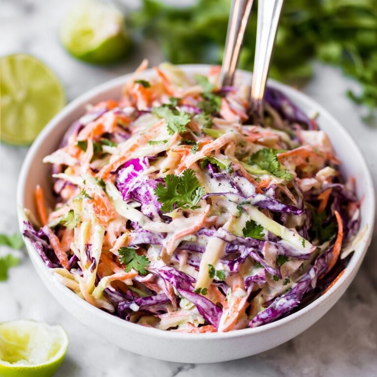 Cilantro Lime Slaw Recipe