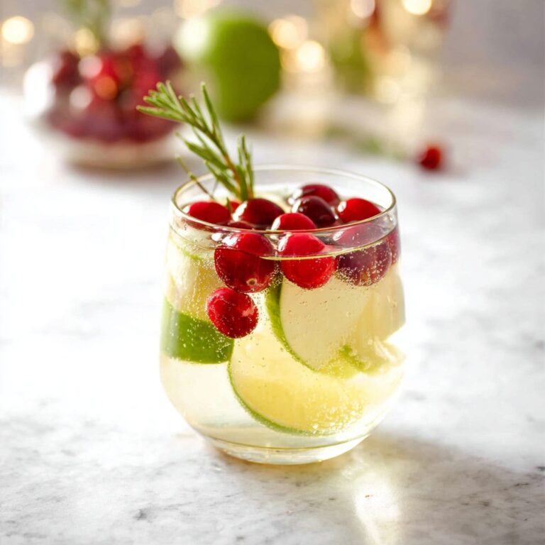 White Christmas Sangria Recipe