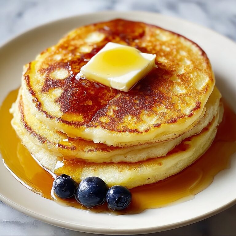 Fluffy Buttermilk Old-Fashioned Pancakes Recipe