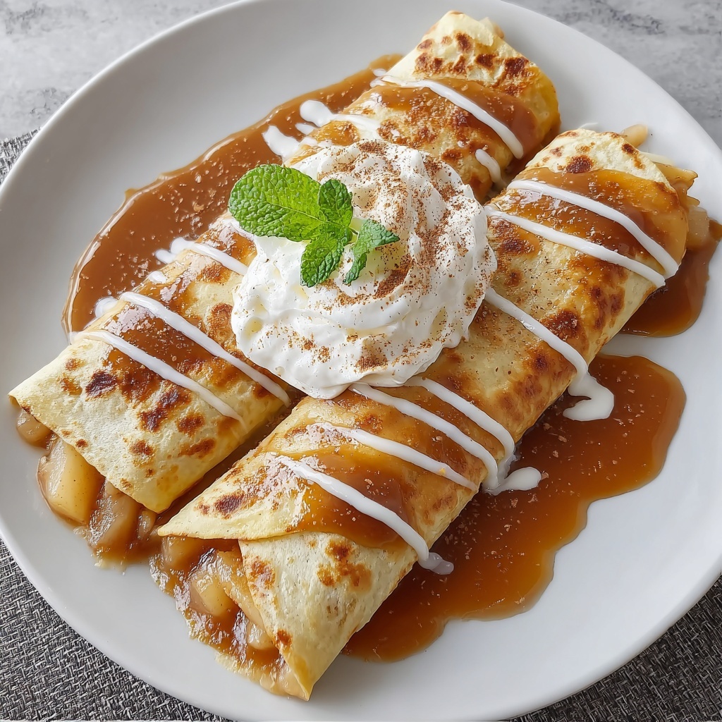 Apple Pie Enchiladas Recipe - Recipe Image