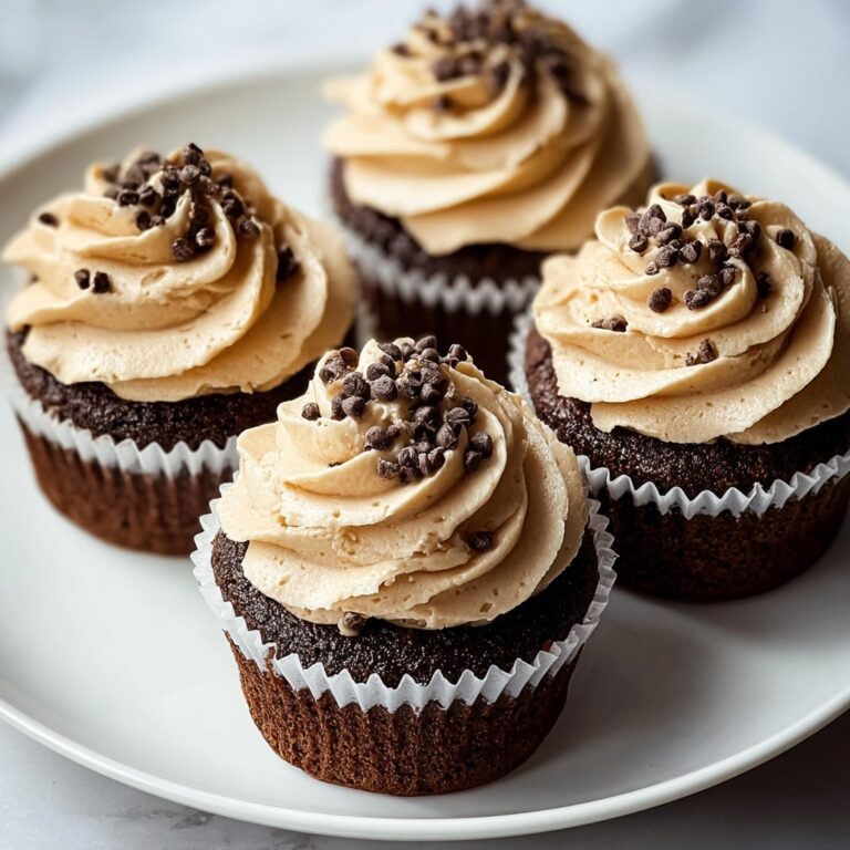 Chocolate Coffee Cream Cupcakes Recipe