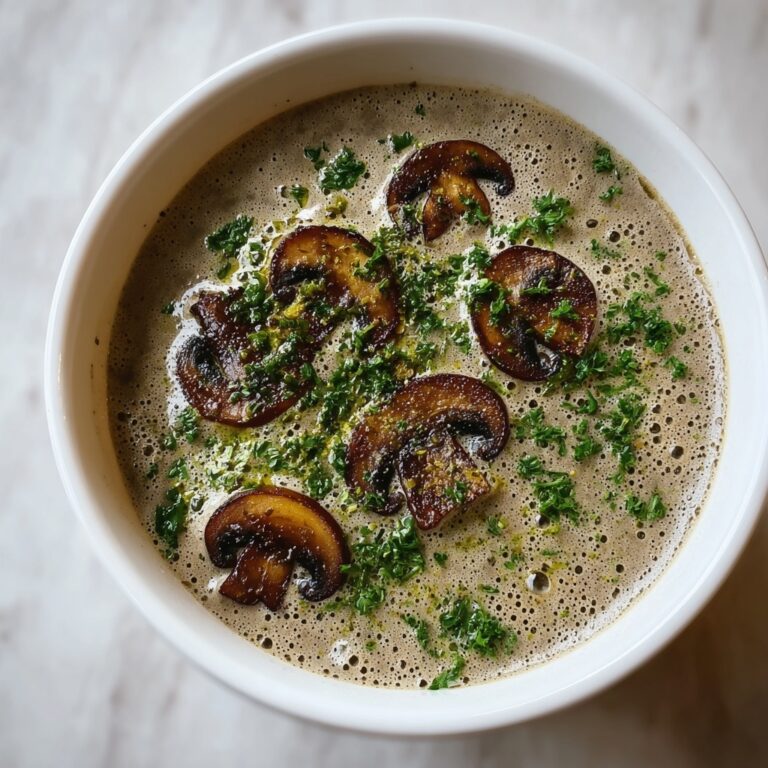 Creamy Mushroom Soup Recipe
