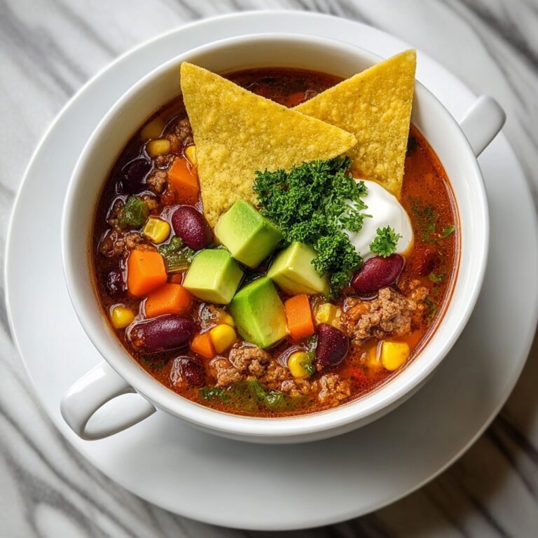 Vegetarian Taco Soup Recipe