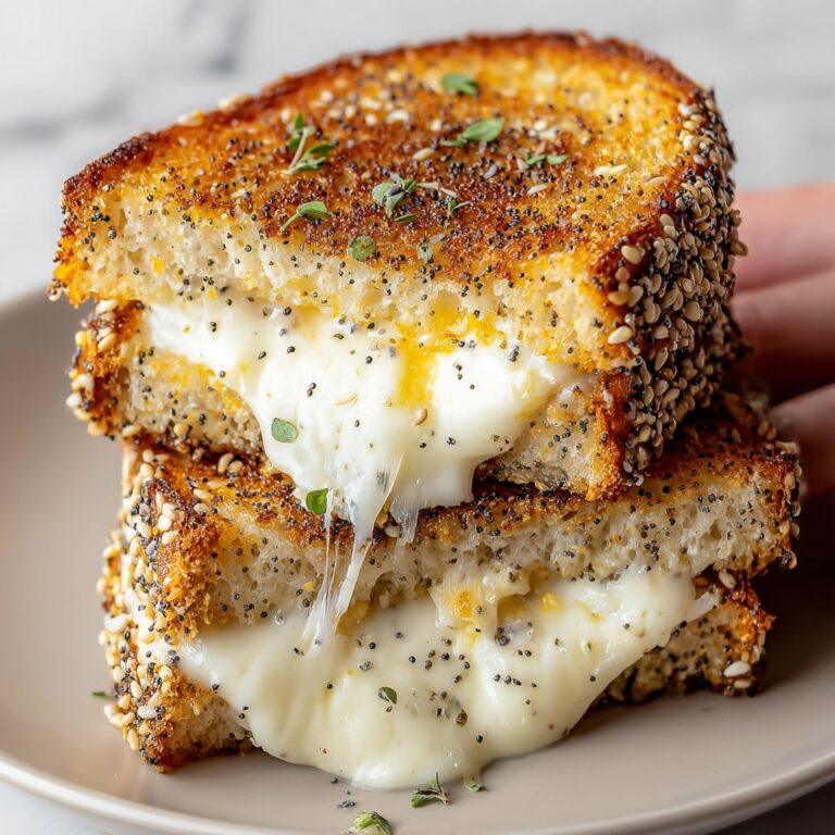 Everything Bagel Grilled Cheese Recipe