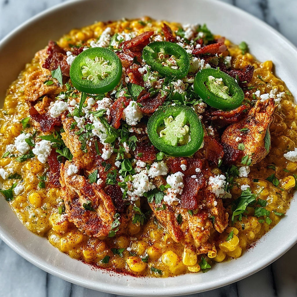 Slow Cooker Street Corn Chicken Recipe - Recipe Image